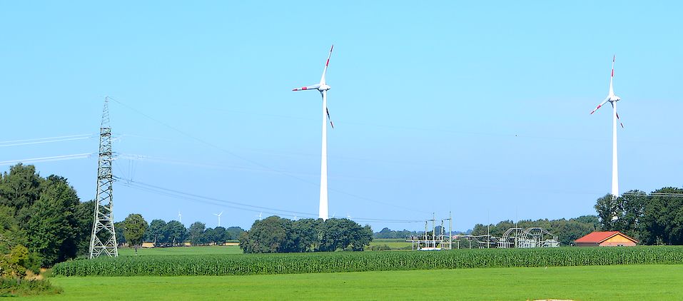 Windpark Umspannwerk